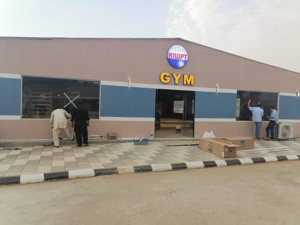 مشروع تجهيز وتنفيذ صالة الألعاب الرياضية لأكاديمية الطاقة والمياه (EWA)